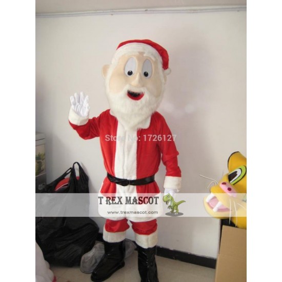 Mascot Christmas Santa Claus Mascot Costume