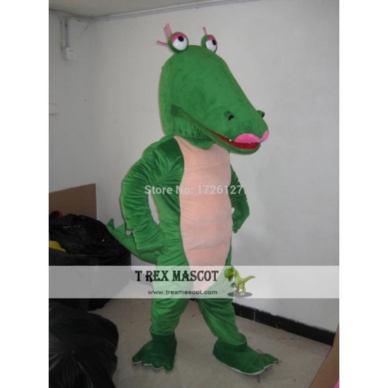 Crocodile The Aligator Mascot Costume 