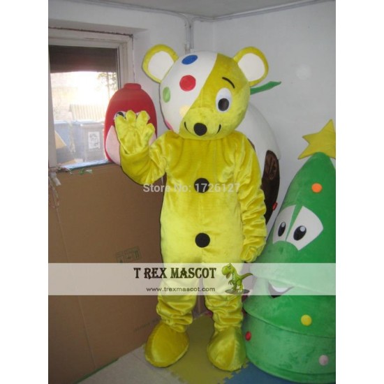 Mascot One Eye Bear Mascot Costume