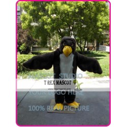 Plush Eagle Mascot Costume Blad Eagle