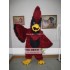 Plush Red Cardinal Mascot Costume