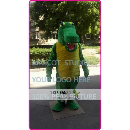 Mascot Crocodile Gator Aligator Mascot Costume