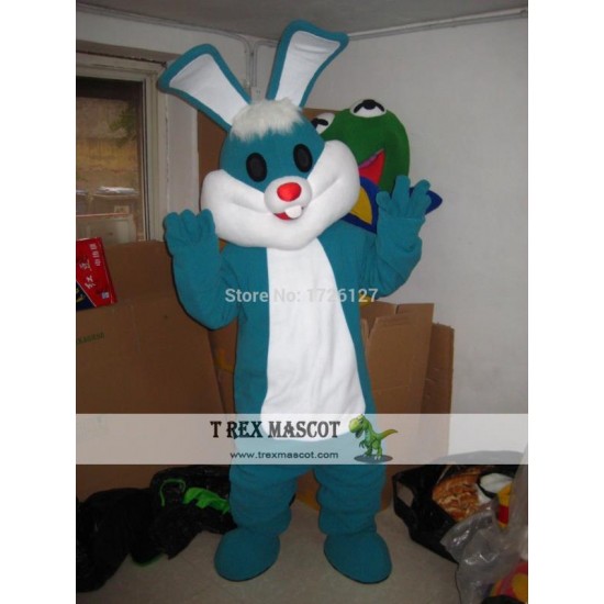 Mascot Easter Green Rabbit Mascot Bunny Costume