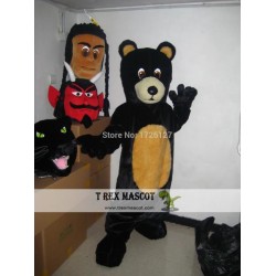 Mascot Black Bear Mascot Costume