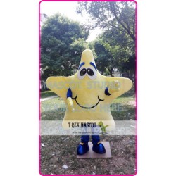 Mascot Yellow Star Mascot Costume