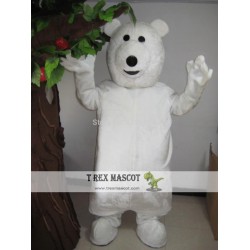 Mascot Polar Bear White Bear Mascot Costume