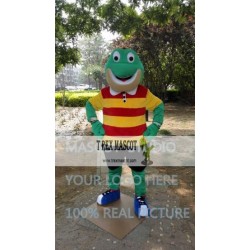 Mascot Green Frog Mascot Costume