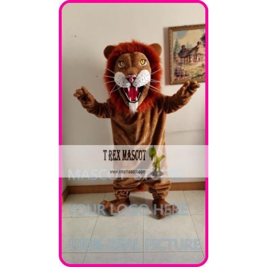 Mascot Plush Lion Mascot Costume