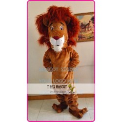 Mascot Cartoon Lion Mascot Cotume Anime