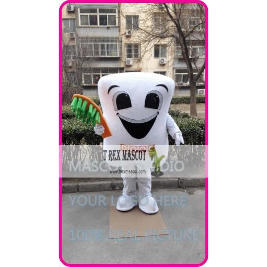 Mascot Tooth Teeth Toothbrush Mascot Costume