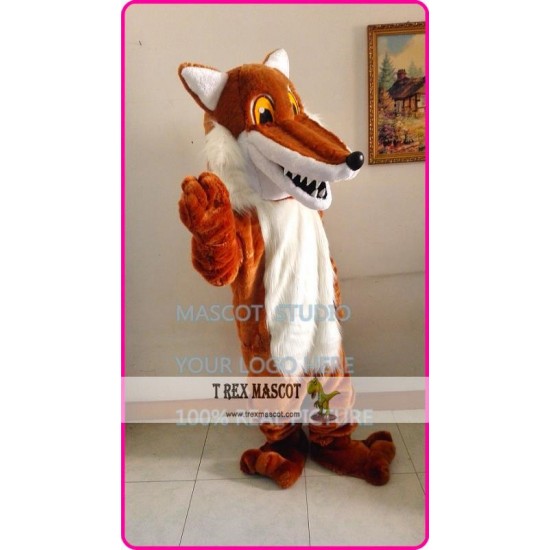 Mascot Red Fox Mascot Costume Cartoon Anime 