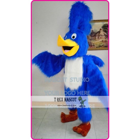 Mascot Blue Roadrunner Mascot Cotume Anime