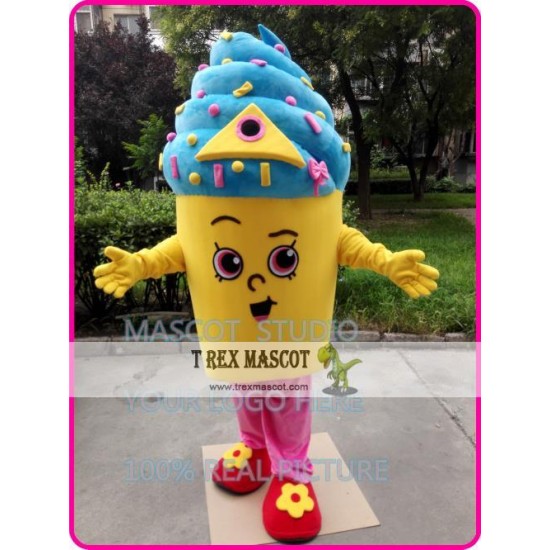 Cupcake Icecream Mascot Costume