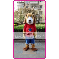 Mascot Red Dog Mascot Costume