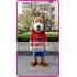 Mascot Red Dog Mascot Costume