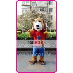 Mascot Red Dog Mascot Costume