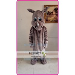 Mascot Rhino Mascot Rhinoceros Costume Cartoon