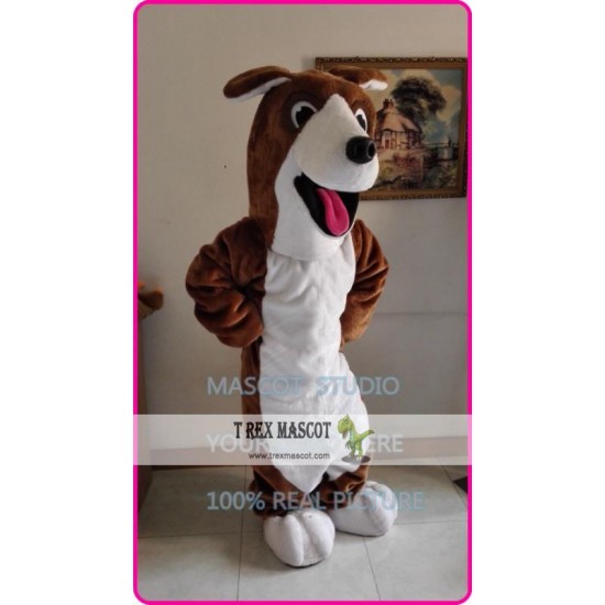 Mascot Black Back Beagle Dog Mascot Costume Cartoon