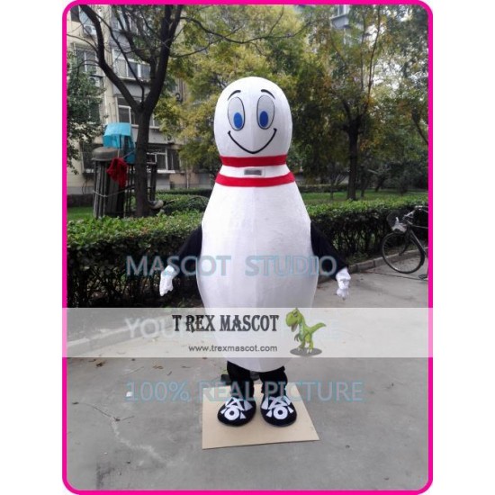 Bowling Pin Mascot Costume