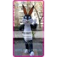 Easter Drak Grey Rabbit Bunny Mascot Costume