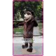 Mascot Brown Bear Mascot Costume Adult