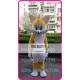 Mascot Yellow Cat Mascot Costume Cartoon 