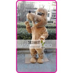 Mascot Plush Glass Dog Mascot Costume