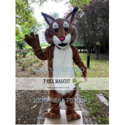 Bobcat Mascot Costume Leopard Couguar Mascot