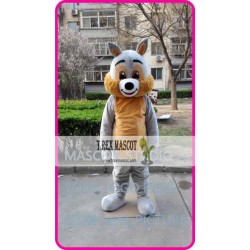 Mascot Grey Squirrel Mascot Costume Cartoon 