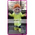 Mascot Yellow Dwarf Mascot Costume