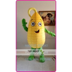 Mascot Yellow Corn Mascot Maize Costume