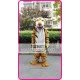 Plush Tiger Mascot Costume