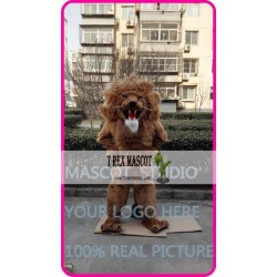 Mascot Muscle Animal Mascot Simba Leo Costume