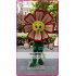 Mascot Red Flower Sunflower Mascot Costume