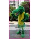 Mascot Green Cocodile Aligator Gator Mascot Costume Cartoon