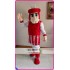 Mascot Red Knight Mascot Spartan Costume Trojan Cosplay Cartoon Anime