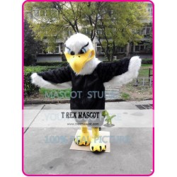 Plush Eagle Mascot Costume Blad Eagle