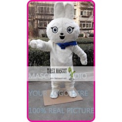 Mascot Plush White Rabbit Bunny Mascot Costume