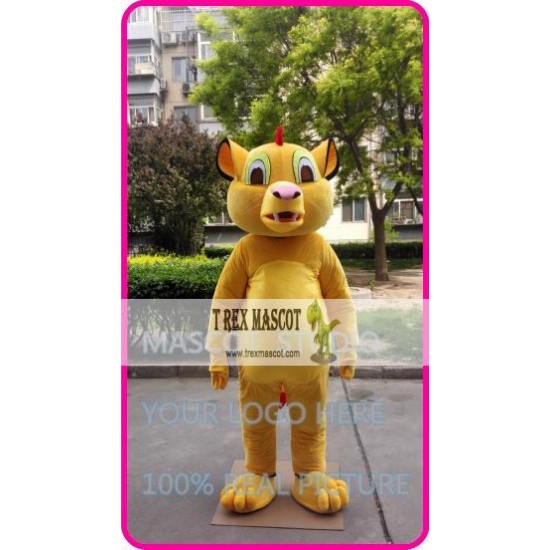 Mascot Lion Mascot Costume