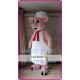 Pink Pig Chef Mascot Costume