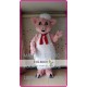 Pink Pig Chef Mascot Costume