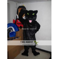 Mascot Black Panther Leopard Jaguar Cougar Mascot Costume