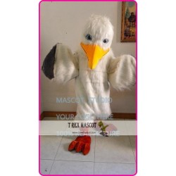 Seagull Mascot Costume Cartoon Anime