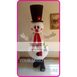 Mascot Christmas Snowman Mascot Costume