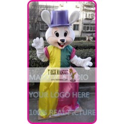 Mascot Mrs Easter Bunny Rabbit Mascot Costume