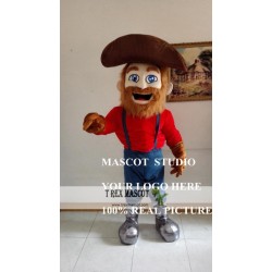 Mascot Cowboy Mascot Cow Boy Costume Cartoon