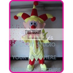 Christmas Clown Mascot Costume