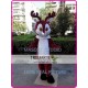 Christmas Deer Mascot Costume Red Nose Deer