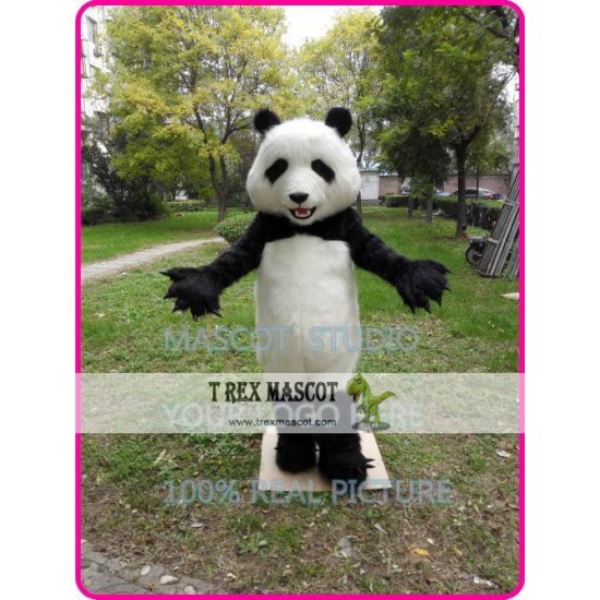 Plush Panda Mascot Costume