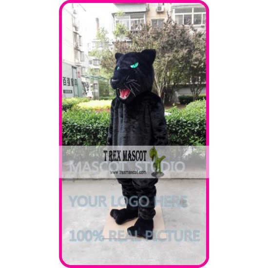 Mascot Black Panther Leopard Mascot Costume